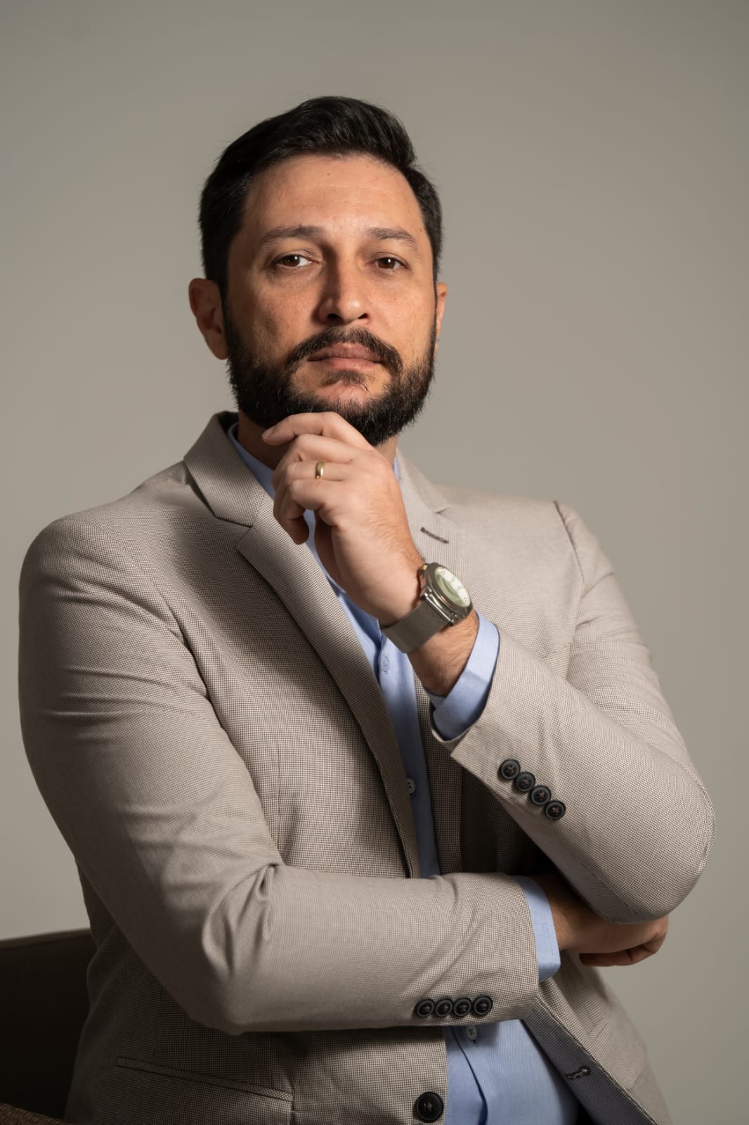 Retrato de Pastor Maurício Rafael
